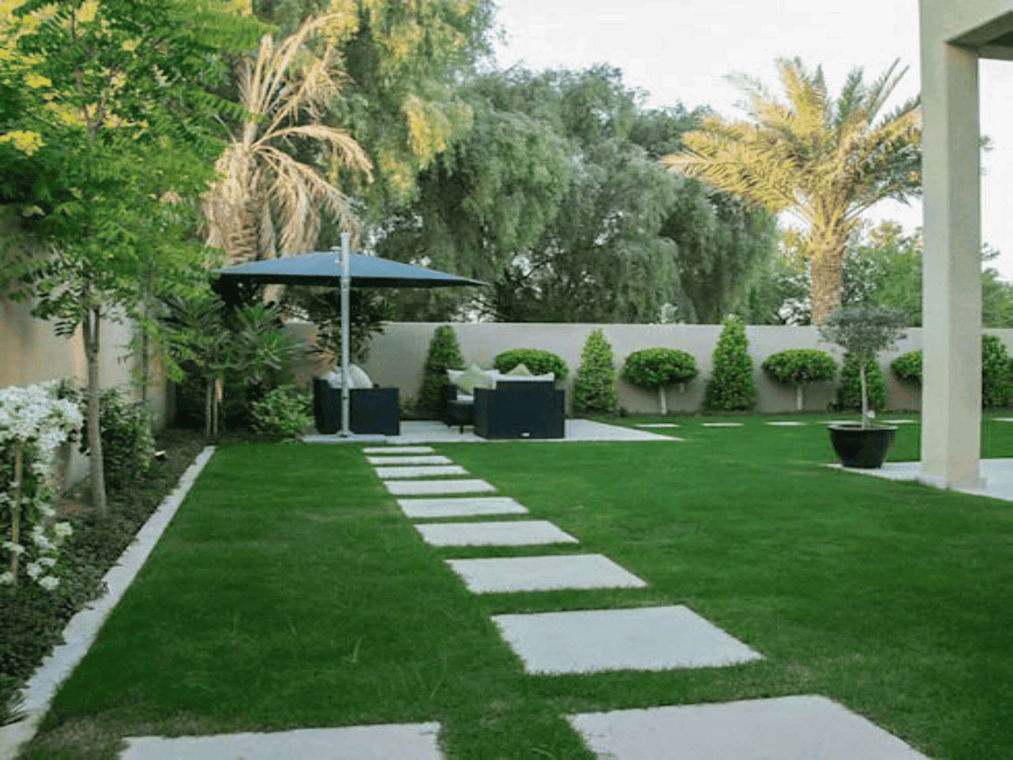 Landscape design construction