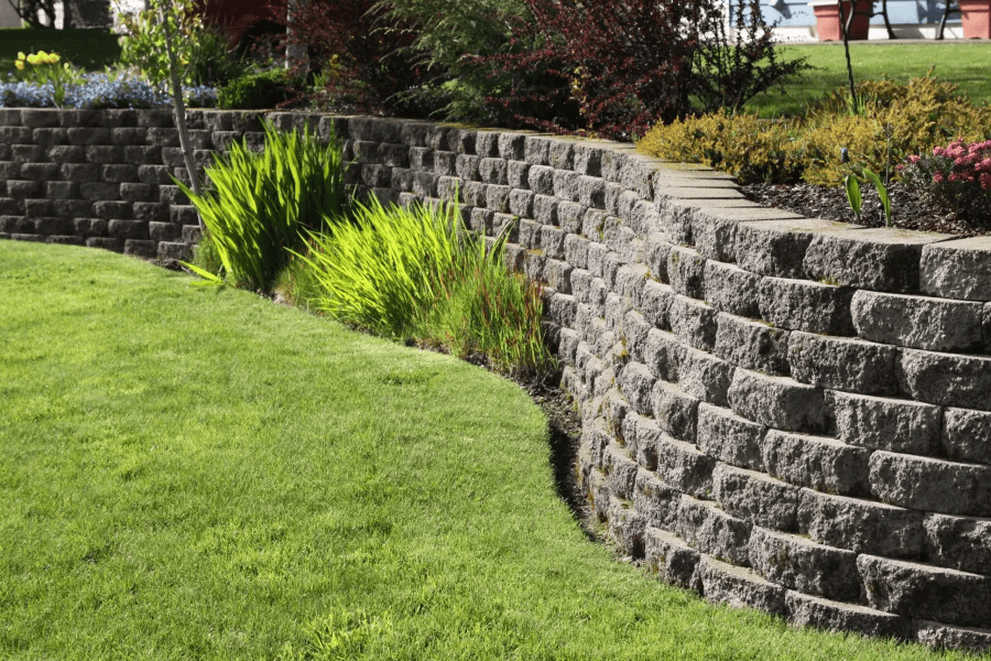retaining wall drainage