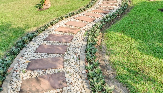 front yard walkway design glendale