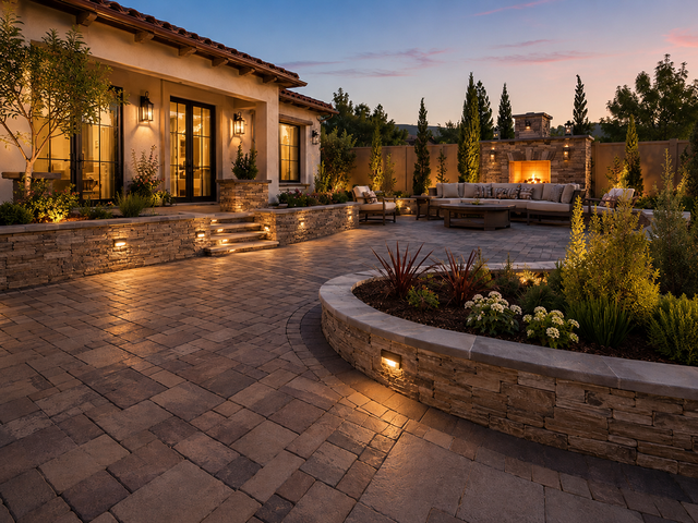 hardscaping cost Glendale