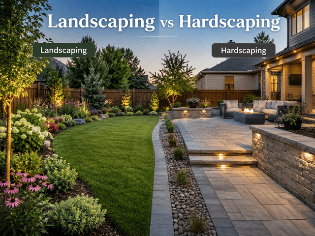 landscaping vs hardscaping