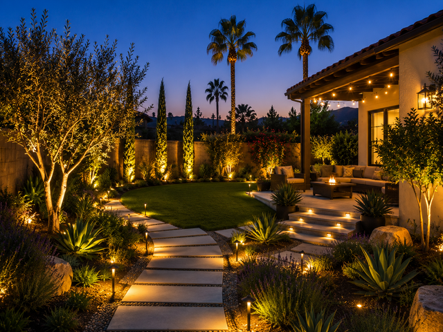 landscape lighting ideas Glendale