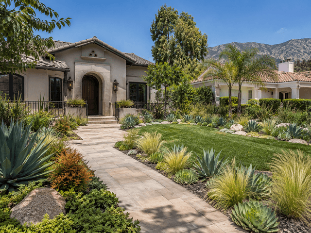 front yard landscaping Glendale