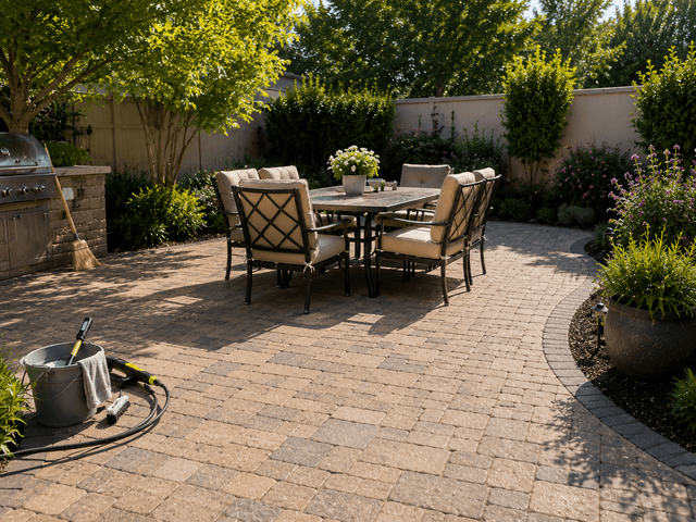 patio maintenance checklist