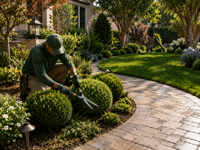 landscape maintenance checklist by season