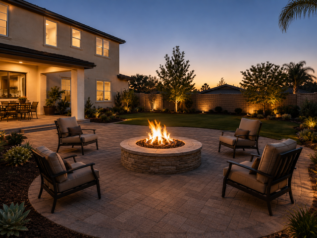 fire pit rules and clearances SoCal