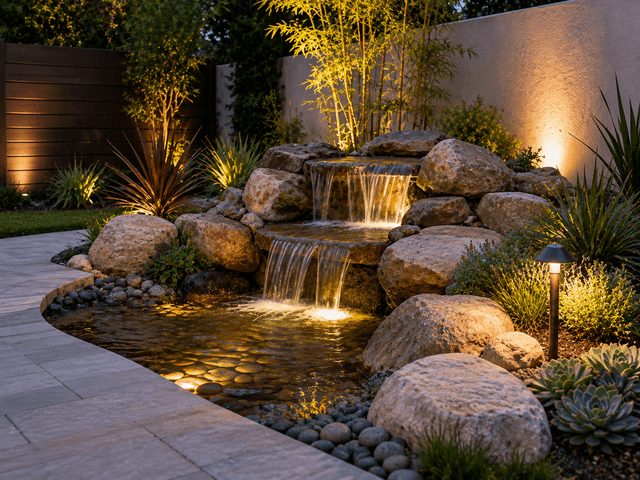 low maintenance water feature