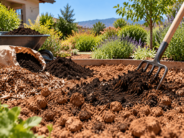 improve clay soil for garden california