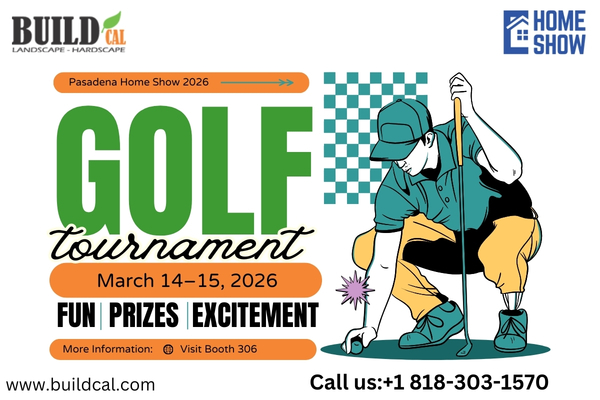 Interactive Golf Game at BuildCal Booth #306 — Pasadena Home Show 2026